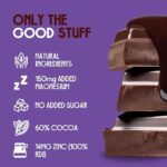 Peak Chocolate UNWIND Bedtime Dark Chocolate Bars  - Gluten-Free, Vegan - 25g x 14 Bars - Image 4