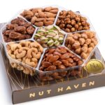 Holiday Christmas Nuts Gift Basket - Assortment of Sweet & Roasted Salted Gourmet Nuts - Assorted Food Gift Box for Christmas, Holiday, Family, Sympathy, Men & Women. - Image 2