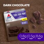 Atkins Endulge Dark Chocolate Bars | Keto Friendly | 5 x 30g Low Carb Dark Chocolate Bars | Low Carb, Low Sugar, High Fibre | 5 Bar Pack - Image 2