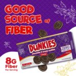 ChocZero Keto Chocolate Sandwich Cookies with Creme - Low Sugar Gluten Free Dunkies (1 Box, 9oz) - Image 3