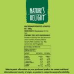 Natures Delight (Australian) Roasted and Salted Macadamias 300 g - Image 4
