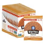 Rip Van Wafels Dutch Caramel & Vanilla Stroopwafels - Healthy Snacks - Non GMO Snack - Keto Friendly - Office Snacks - Low Sugar (3g) - Low Calorie Snack - 12 Count - Image 3