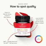 New Zealand Honey Co. Raw Manuka Honey UMF 15+ | MGO 514+ (250g) - Image 3